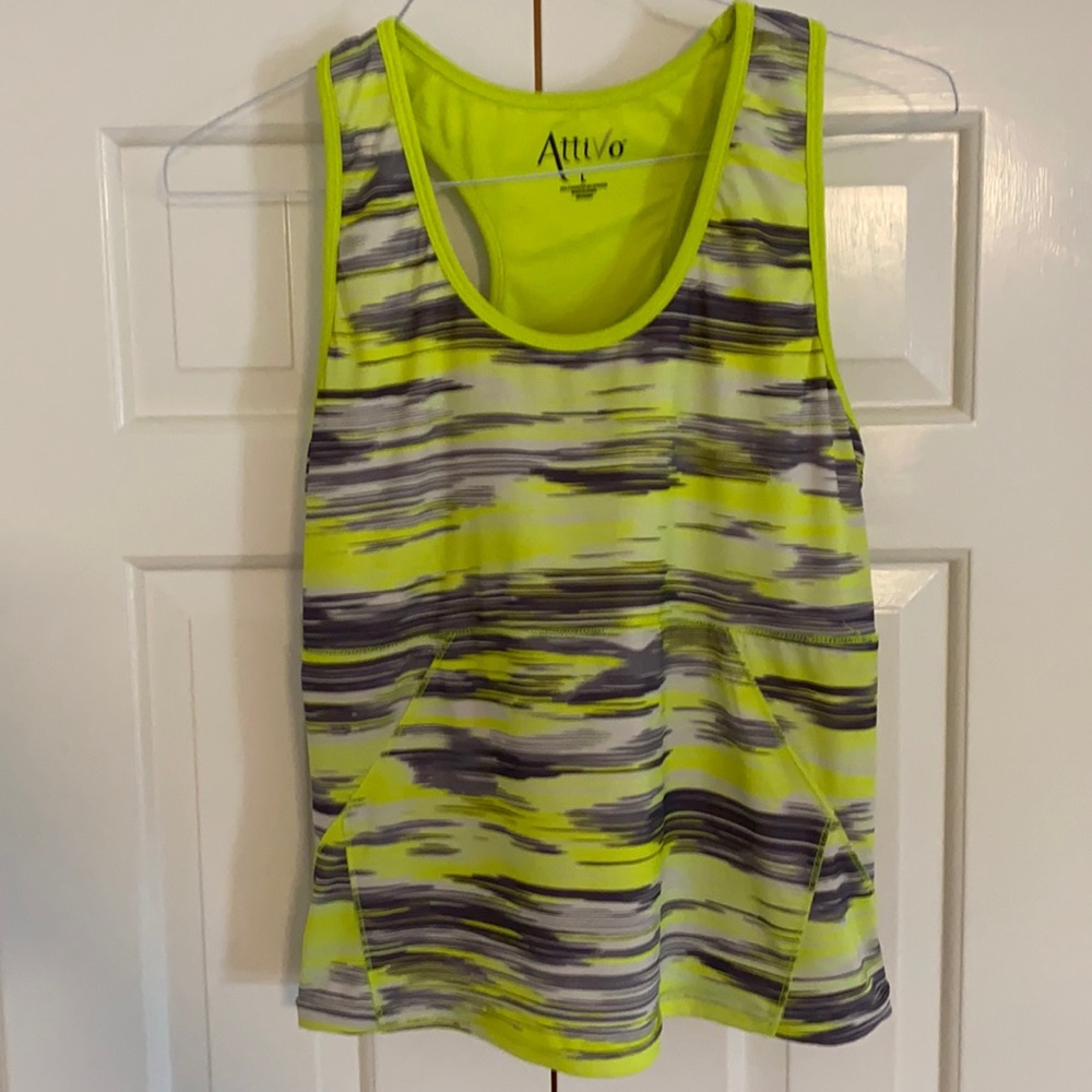 Women’s work out tank Attivo brand.  Size L
